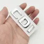 3D Емблема/Надпис CDI Черна/Хром, снимка 4