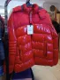 Червено яке Moncler, снимка 1