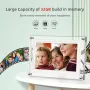 WiFi цифрова фоторамка, 10,1-инчова акрилна цифрова фоторамка, IPS LCD сензорен екран, снимка 3