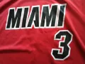 Miami Heat NBA  Dwyane Wade #3 баскетболни тениски домакини и гости размер М, снимка 3