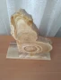 Старинна Декоративна скулптура от естествен камък – ОНИКС, снимка 8