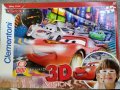 Детски пъзел 3D Cars 2 104 части-Clementoni, снимка 1 - Образователни игри - 42179357