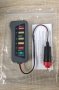 Тестер за акумулатори оловни 12V с 6 LED светлини - чрез запалка, снимка 2