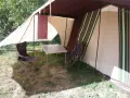 Палатка за 5 човека от импрегниран дишащ памук, снимка 2