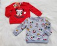 Коледна блуза Мики Маус 9-12 месеца, снимка 5