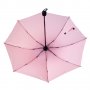 1785 Ръчен тройно сгъваем чадър за дъжд противоветрен едноцветен, снимка 7