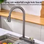 Мултифункционален смесител за кухня с функция водопад изтеглящ се, снимка 10