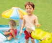 Надуваем център Gator Play Intex, 201х170x84см, водна пързалка, PVC, зелен, снимка 5