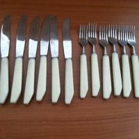 Руски прибори за хранене вилици и ножове, снимка 1 - Антикварни и старинни предмети - 31236957
