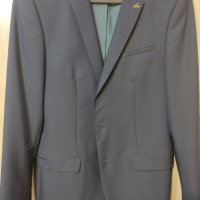 Мъжки костюм на Zara (тъмно син), снимка 1 - Костюми - 44243992
