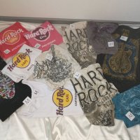 Голям лот тениски Hard Rock Cafe/хард рок кафе, снимка 1 - Тениски - 38261094