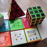 Кубче на Рубик рубикуб 3/3  пирамида и 2/2, снимка 9 - Образователни игри - 38343888