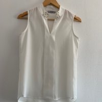 Красива Бяла риза, снимка 2 - Ризи - 29085574