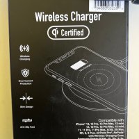 Безжично зарядно  Wireless Charger, снимка 2 - Безжични зарядни - 38448577