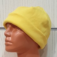 Нова зимна шапка неоново жълт цвят, снимка 8 - Шапки - 32035390