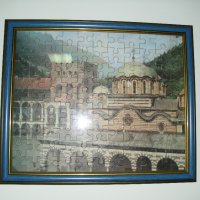 Сглобен пъзел 'Рилски манастир', снимка 4 - Декорация за дома - 4857844