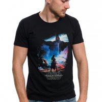Нова мъжка тениска с дигитален печат STAR WARS - The Rise of Skywalker, снимка 7 - Тениски - 27814792