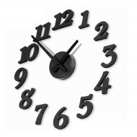 3D стенен часовник с Арабски цифри 4202, снимка 3 - Други стоки за дома - 30908154