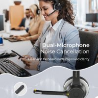 Mpow HC5 Bluetooth слушалка с микрофон, снимка 6 - Bluetooth слушалки - 40597548