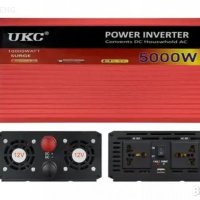 Инвертор 12V-220V, 5000W,4000W,2000W,1000W,500W (UKC), снимка 1 - Аксесоари и консумативи - 39308315