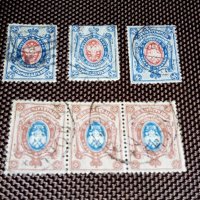 Пощенски марки Руска империя, снимка 1 - Филателия - 31348286