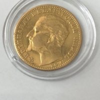 Златна монета 10 лева 1894 голяма буза, снимка 6 - Нумизматика и бонистика - 37893363
