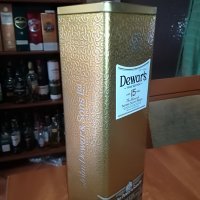 DEWARS 15 YEARS-МЕТАЛНА ПРАЗНА КУТИЯ ЗА КОЛЕКЦИЯ 0109221552, снимка 5 - Колекции - 37868996