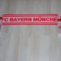 Оригинален плетен футболен фен шал на Байерн Мюнхен Bayern München от сезон 2007/08 с голям размер