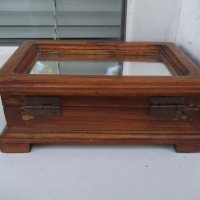 Кутия дървена с огледало, снимка 9 - Други ценни предмети - 34520048