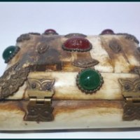 Кутия за бижута от камилска кост, снимка 6 - Подаръци за жени - 29726905