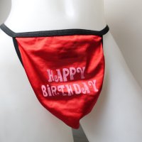 M/L/XL мъжки сатенени прашки с надпис Happy Birthday, снимка 6 - Бельо - 42831148