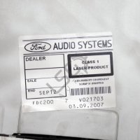 CD плеър Ford Galaxy II 2006-2014 ID:110699, снимка 3 - Части - 42178797