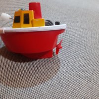 Механизирано корабче - лодка с навиващ механизъм, снимка 1 - Антикварни и старинни предмети - 37690052