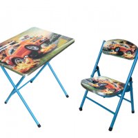 Сгъваема детска маса със столче с Момиче, Жираф или Кола, снимка 2 - Мебели за детската стая - 38747568