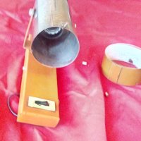 Метален соц аплик лампа, снимка 3 - Антикварни и старинни предмети - 37147193