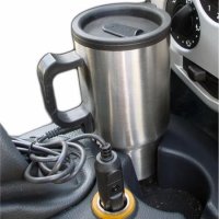 Електрическа подгряваща чаша за автомобил, снимка 1 - Аксесоари и консумативи - 31011317