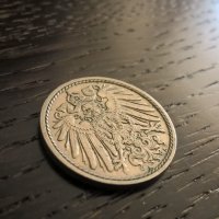 Райх монета - Германия - 5 пфенига | 1914г.; серия A, снимка 2 - Нумизматика и бонистика - 30733125