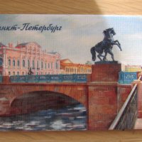 Автентичен магнит от Санкт Петербург, Русия-серия-2, снимка 2 - Колекции - 39298627