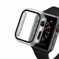 360 кейс за Apple Watch 3, 4, 5, 6, SE със стъклен протектор , снимка 13 - Каишки за часовници - 31002239