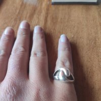 Сребърен пръстен (66), снимка 1 - Пръстени - 38500752