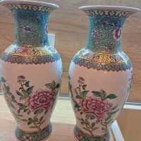 Китайска ваза Китайски порцелан , снимка 6 - Антикварни и старинни предмети - 38418863