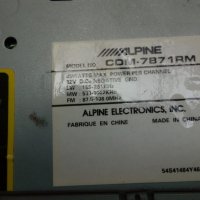CD плейър Alpine CDM-7871RM, снимка 6 - Радиокасетофони, транзистори - 29274094