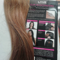 Hair EXTENSIONS ''цял ред, снимка 3 - Аксесоари за коса - 36569946