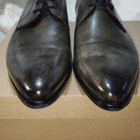 Елегантни мъжки официални обувки от естествена кожа Melvin&Hamilton №47, снимка 3 - Официални обувки - 44160518