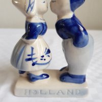 Холандска порцеланова фигурка, снимка 2 - Антикварни и старинни предмети - 42889719