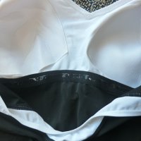 Цял черен бански с бели презрамки, снимка 7 - Бански костюми - 37267823