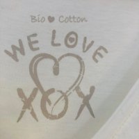 Скъпа блуза биопамук WE LOVE XOX, снимка 2 - Блузи с дълъг ръкав и пуловери - 30434710