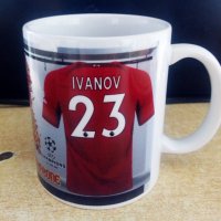 Футболна чаша на LIVERPOOL с Ваше Име и Номер!Фен чаша на Ливърпул!2022!Футболни подаръци!, снимка 3 - Фен артикули - 38587989