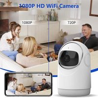 Нова охранителна камера за домашно видеонаблюдение Двуканално аудио, снимка 4 - Комплекти за видеонаблюдение - 40633843