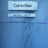 Calvin Klein Non-Iron-Много Запазена, снимка 5 - Ризи - 36957367